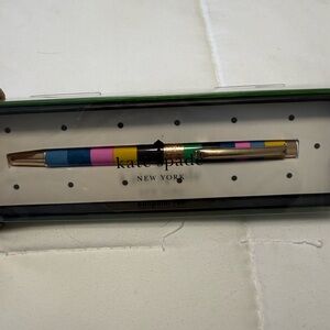 Kate Spade Colorful Striped Ballpoint Pen
